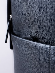 Lakeland Leather Black Crummock Backpack - Image 7 of 8