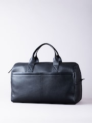 Lakeland Leather Black Crummock Holdall - Image 1 of 8