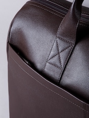 Lakeland Leather Brown Crummock Holdall - Image 6 of 8