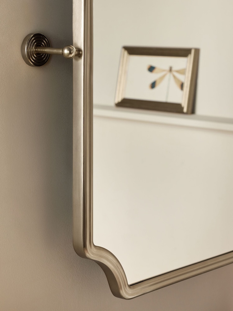 Gold Rectangle Tilt Wall Mirror - Image 2 of 5