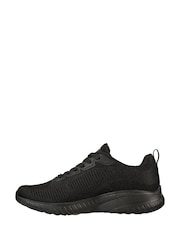 Skechers Black Bobs Sport Squad Chaos Face Off Trainers - Image 4 of 5