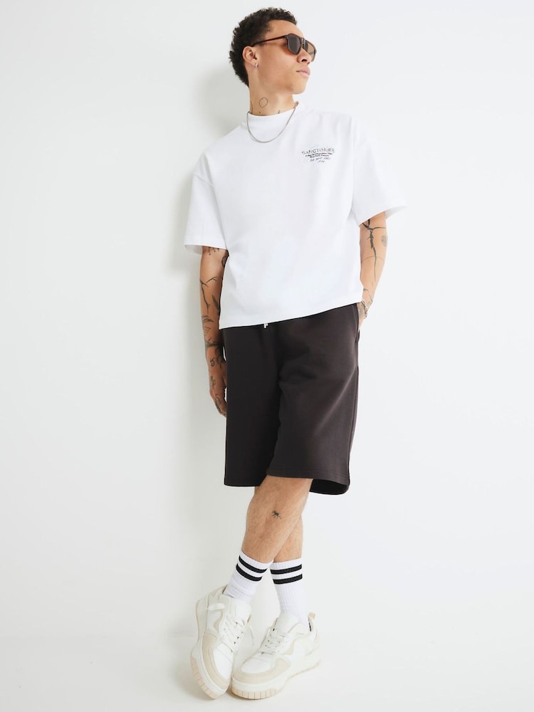 River Island White Oversized Sanctuaire Camouflage T-Shirt - Image 4 of 4