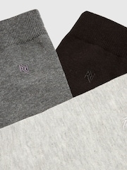 River Island 5 Pack Embroidered Socks - Imagem 3 de 3