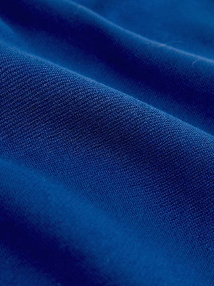 Cobalt Blue Straight Fit Brushback Joggers - Image 9 of 9