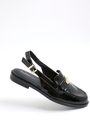 River Island Black Sling Back Loafers - Image 5 of 6