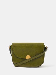 Accessorize Green Boxy Cross-Body Bag - Image 1 of 5