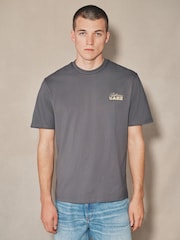 Grey EDIT Johnny Cash Graphic T-Shirt - Image 2 of 10