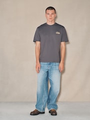 Grey EDIT Johnny Cash Graphic T-Shirt - Image 3 of 10