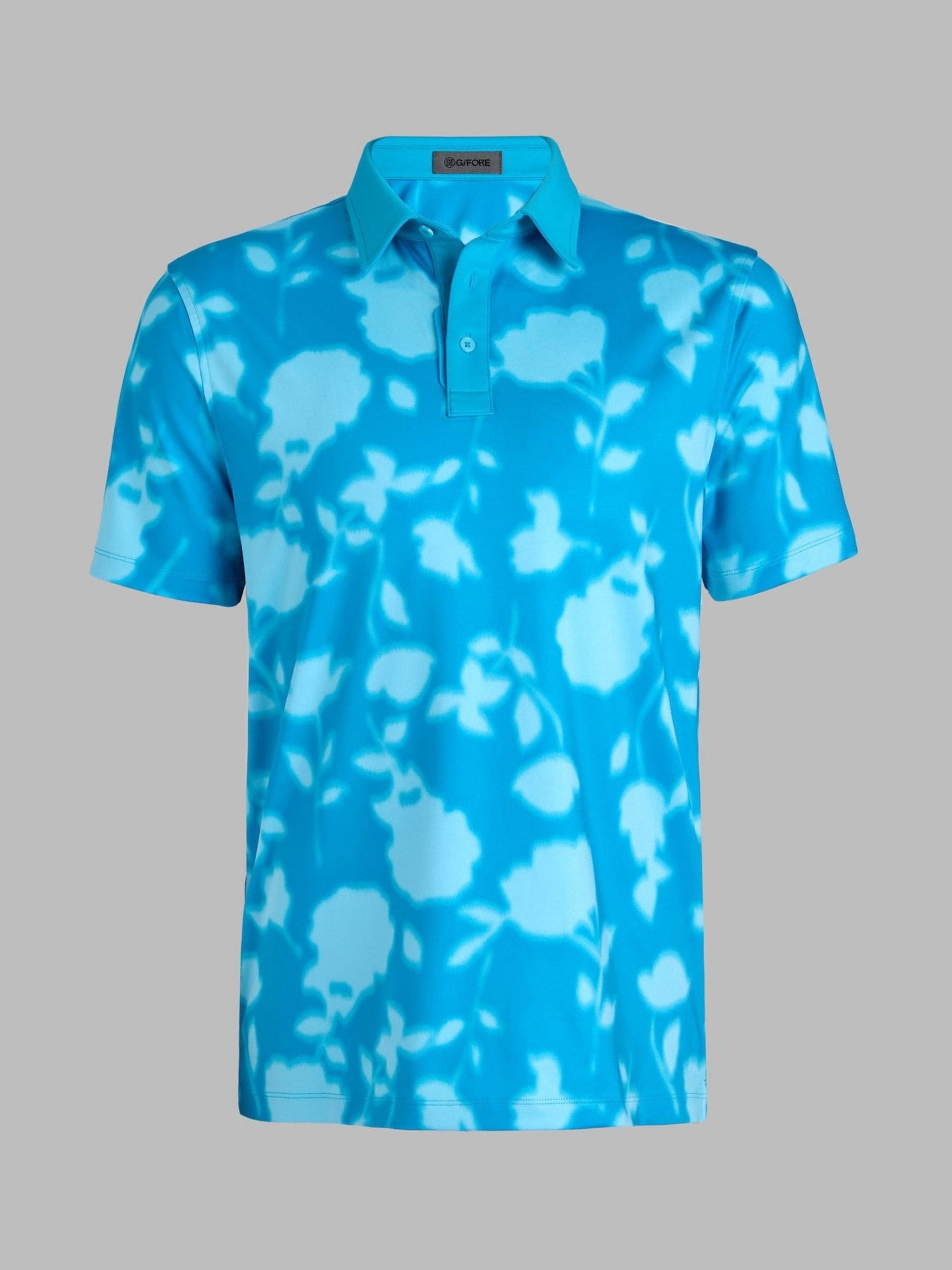 Buy G/Fore Blue Floral Tech Golf Polo Shirt from Next USA