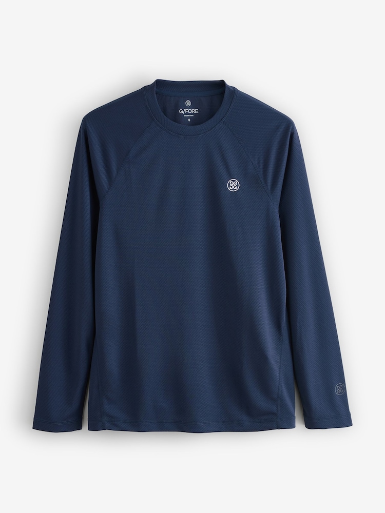 G/Fore Blue The Link Honeycomb Base Layer - Image 1 of 1 G/Fore Blue The Link Honeycomb Base Layer - Image 1 of 1