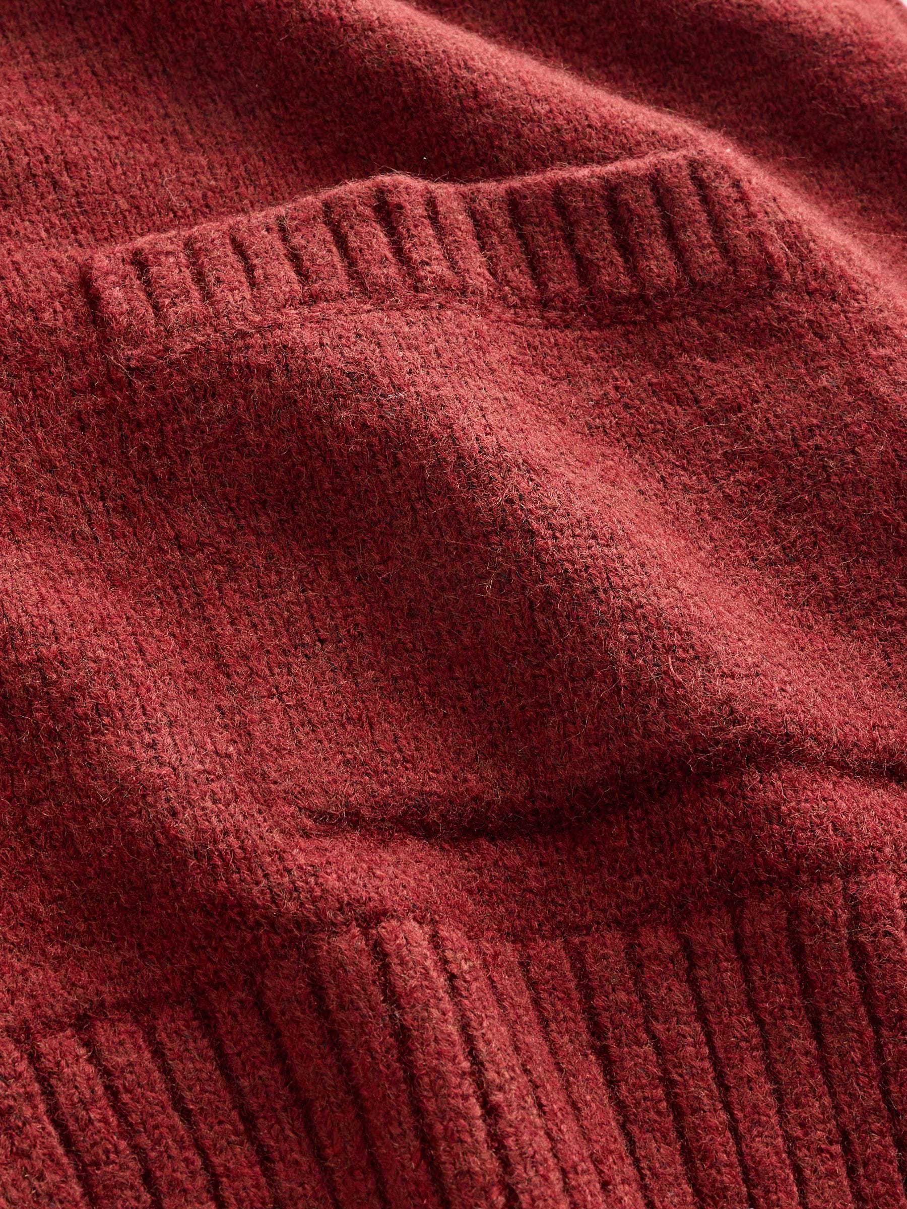 Buy Burgundy Red EDIT Knitted Cardigan from Next USA