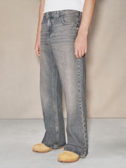 أزرق داكن - تعديل جينز بقصة واسعة - صورة 1 من 11