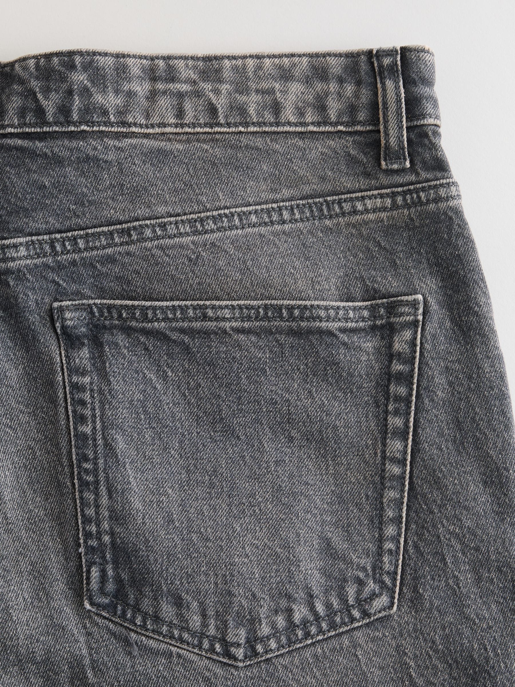 Buy Grey Edit Flare Jeans from Next USA