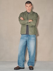 Green EDIT Zip Through Jacket - Image 2 of 9