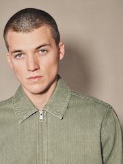Green EDIT Zip Through Jacket - Image 5 of 9