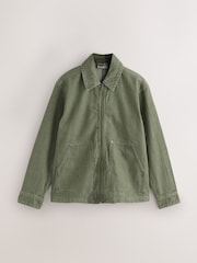Green EDIT Zip Through Jacket - Image 7 of 9