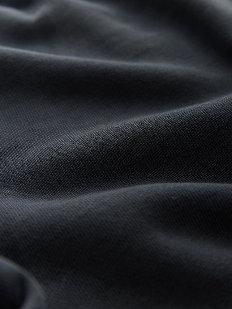 Black EDIT Barrel Fit Jersey Joggers - Image 3 of 3