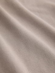 Black/Stone Cotton Rich Lightweight Jersey Sweat top Quarter  Zip 2 Pack - Image 11 of 11