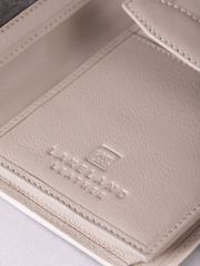Lakeland Leather Natural Large Icon Stud Tab Purse - Image 4 of 5