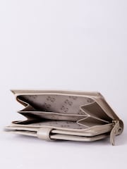 Lakeland Leather Natural Large Icon Stud Tab Purse - Image 5 of 5