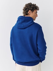 Cobalt Blue/Slate Grey Cotton Rich Jersey Overhead Hoodies 2 Pack - Image 7 of 13