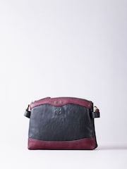 Lakeland Leather Black Hartsop Zip Cross-Body Bag - Image 1 of 6