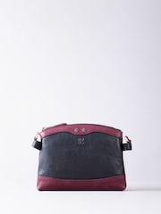 Lakeland Leather Black Hartsop Zip Cross-Body Bag - Image 3 of 6
