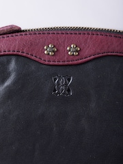 Lakeland Leather Black Hartsop Zip Cross-Body Bag - Image 6 of 6