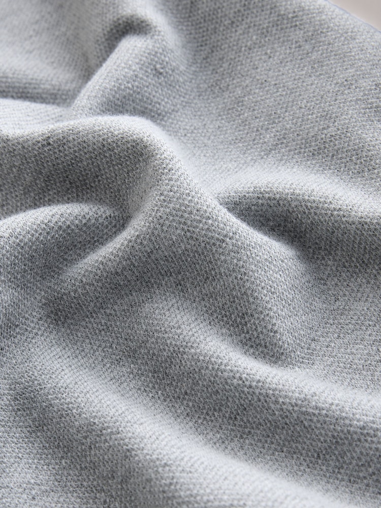 Grey/Blue Jersey Twill Popper Shackets 2 Pack - Image 16 of 16