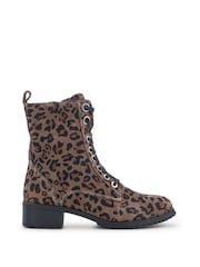 Jones Bootmaker Animal Ladies Ankle Casual Boots - Image 1 of 5