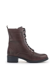 Jones Bootmaker Brown Ladies Ankle Casual Boots - Image 1 of 5