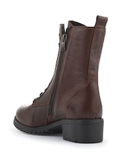 Jones Bootmaker Brown Ladies Ankle Casual Boots - Image 3 of 5