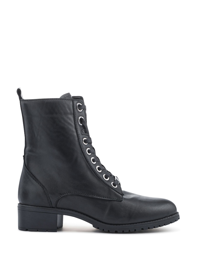 Jones Bootmaker Black Ladies Ankle Casual Boots - Image 1 of 5