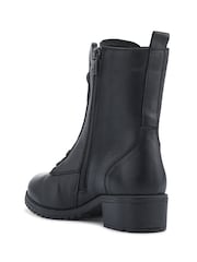 Jones Bootmaker Black Ladies Ankle Casual Boots - Image 3 of 5