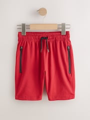 Rojo - Pantalones cortos deportivos ligeros (3-16años) - Imagen 1 de 4