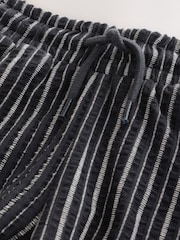 Black/White Textured Stripe Shorts (3-16yrs) - Image 3 of 4