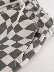 Charcoal/Check Basic Shorts (3-16yrs) - Image 6 of 6