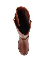 Marrón - Jones Bootmaker Long Darlene Leather Boots - Imagen 4 de 5