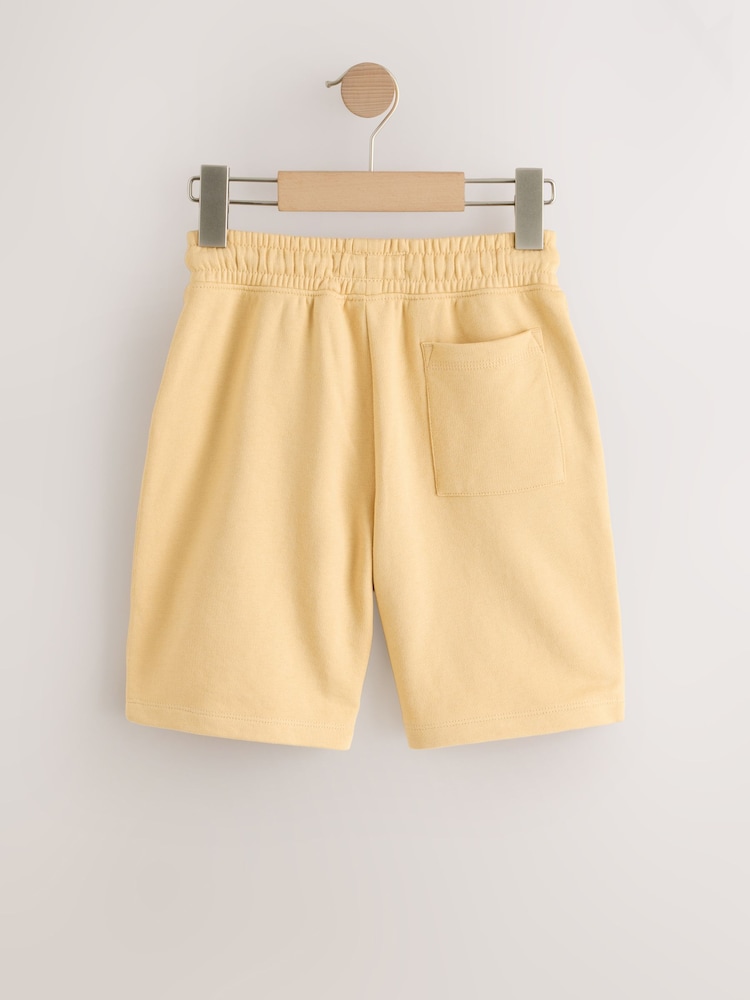 Yellow Regular Fit Basic Shorts (3-16yrs) - Image 2 of 4