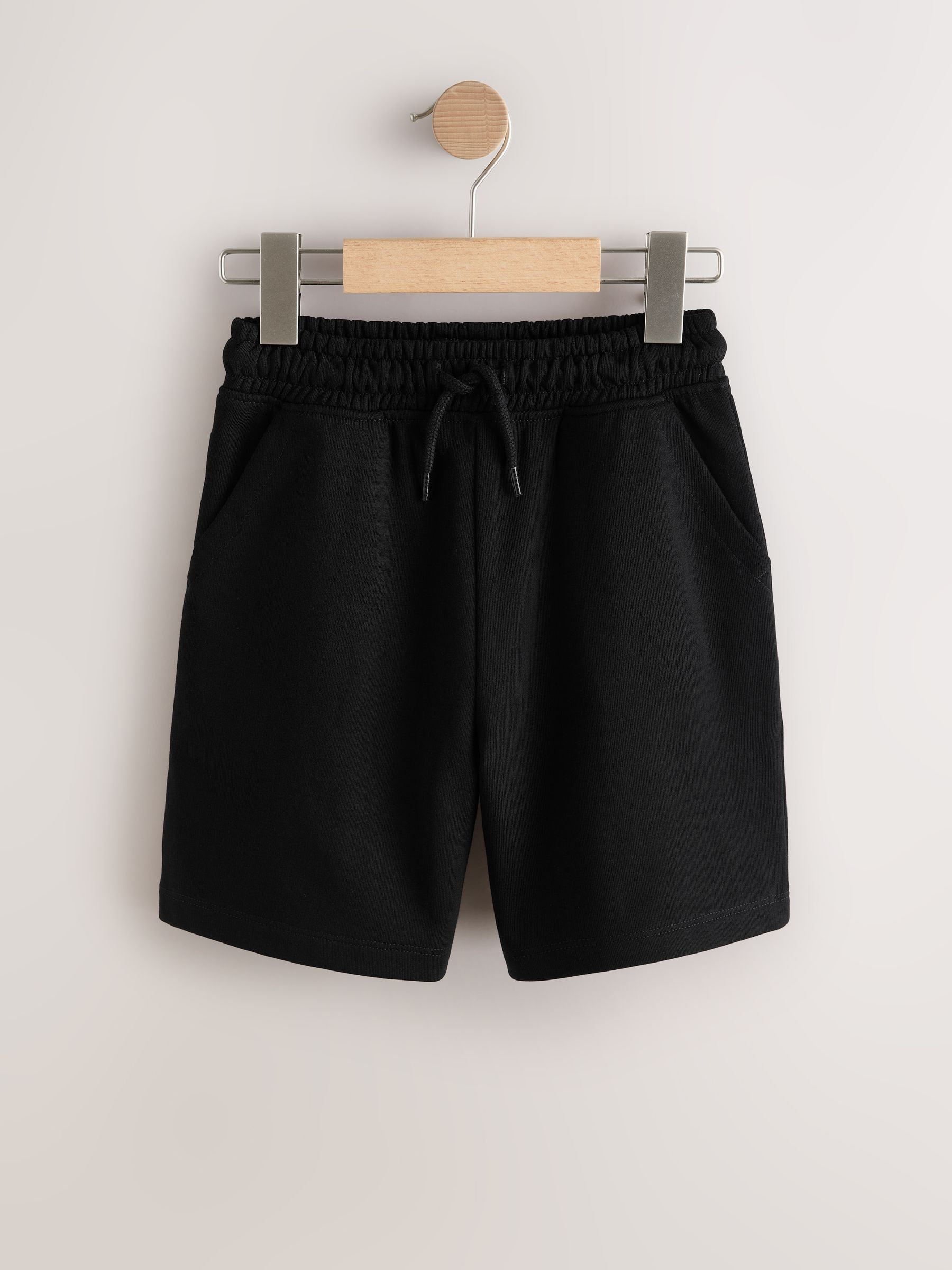 Buy Grey/Natural/Navy/Black Sporty Fit Basic Shorts (3-16yrs) from