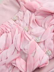 Baker by Ted Baker 3D Textured Floral Top & Skirt 2 Piece Set - Image 10 of 12