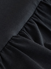 Baker by Ted Baker 3 Pack Bubble Hem Pink/Black/White Vest Tops - Imaginea 8 din 8