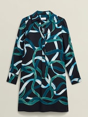 Hobbs Blue Marianne Dress - Image 1 of 3