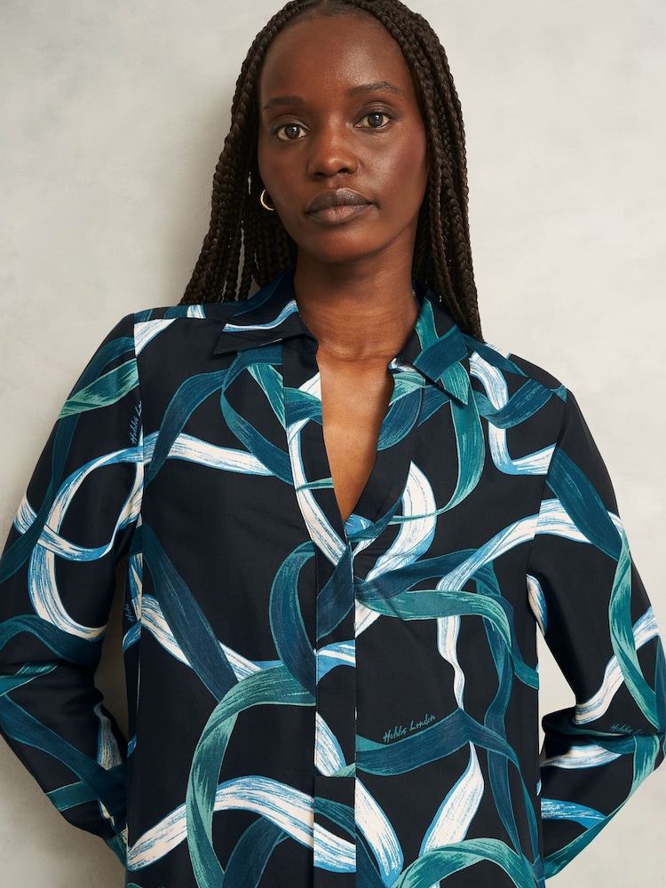 Hobbs Blue Marianne Dress - Image 2 of 3
