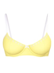 Victoria's Secret PINK Popcorn Yellow Wired Bikini Top - Image 3 of 3
