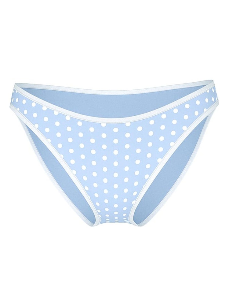 Victoria's Secret PINK Dottie Blue Brazilian Bikini Bottoms - Image 3 of 3