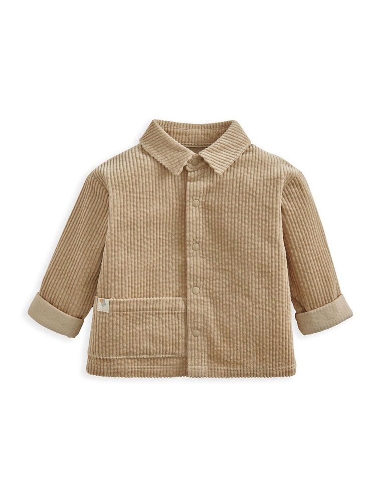 Mamas & Papas Cord Brown Shacket - Image 1 of 9 Mamas & Papas Cord Brown Shacket - Image 1 of 9