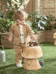 Mamas & Papas Cord Brown Shacket - Image 5 of 9
