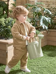 Mamas & Papas Cord Brown Shacket - Image 6 of 9