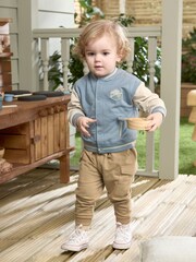 Mamas & Papas Blue Baseball Jacket - Image 2 of 6